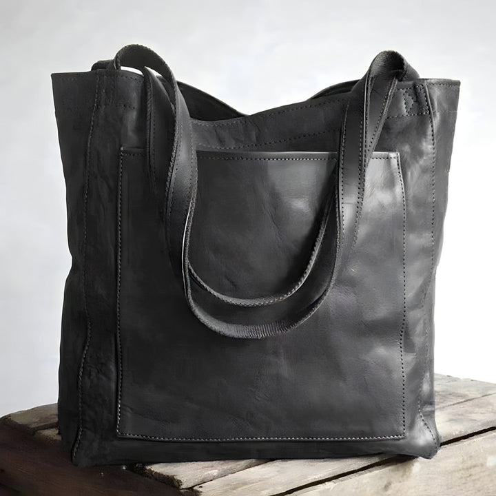 Aliénor — Sac à Main Femme Cuir Cabas Souple, Nelly Boutique — image 4