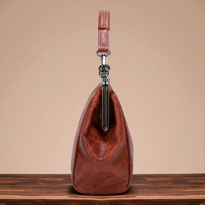 Aurélie — Sac à Main Femme Cuir Rétro Rigide Réglable, Nelly Boutique — image 11