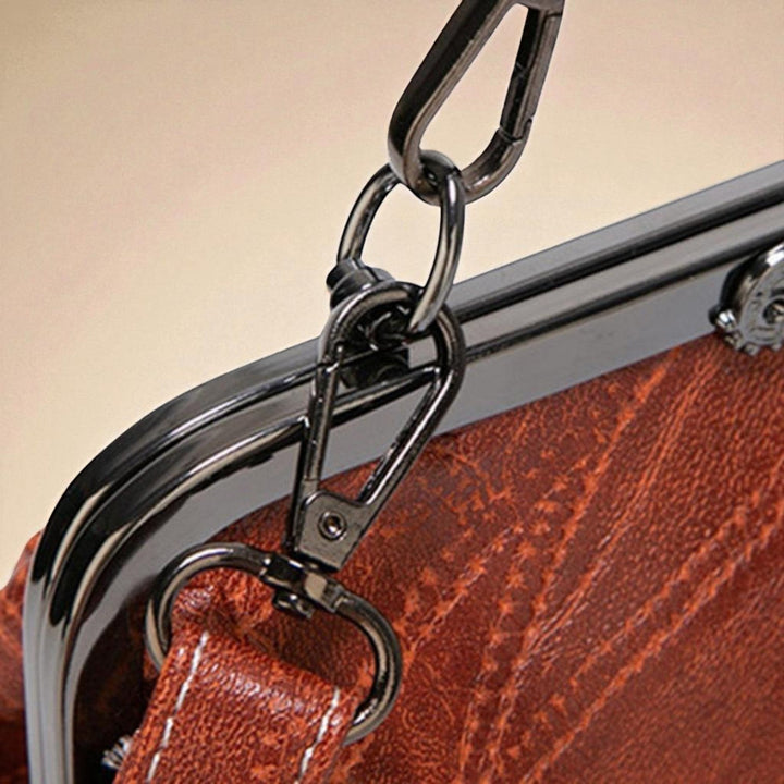 Aurélie — Sac à Main Femme Cuir Rétro Rigide Réglable, Nelly Boutique — image 17
