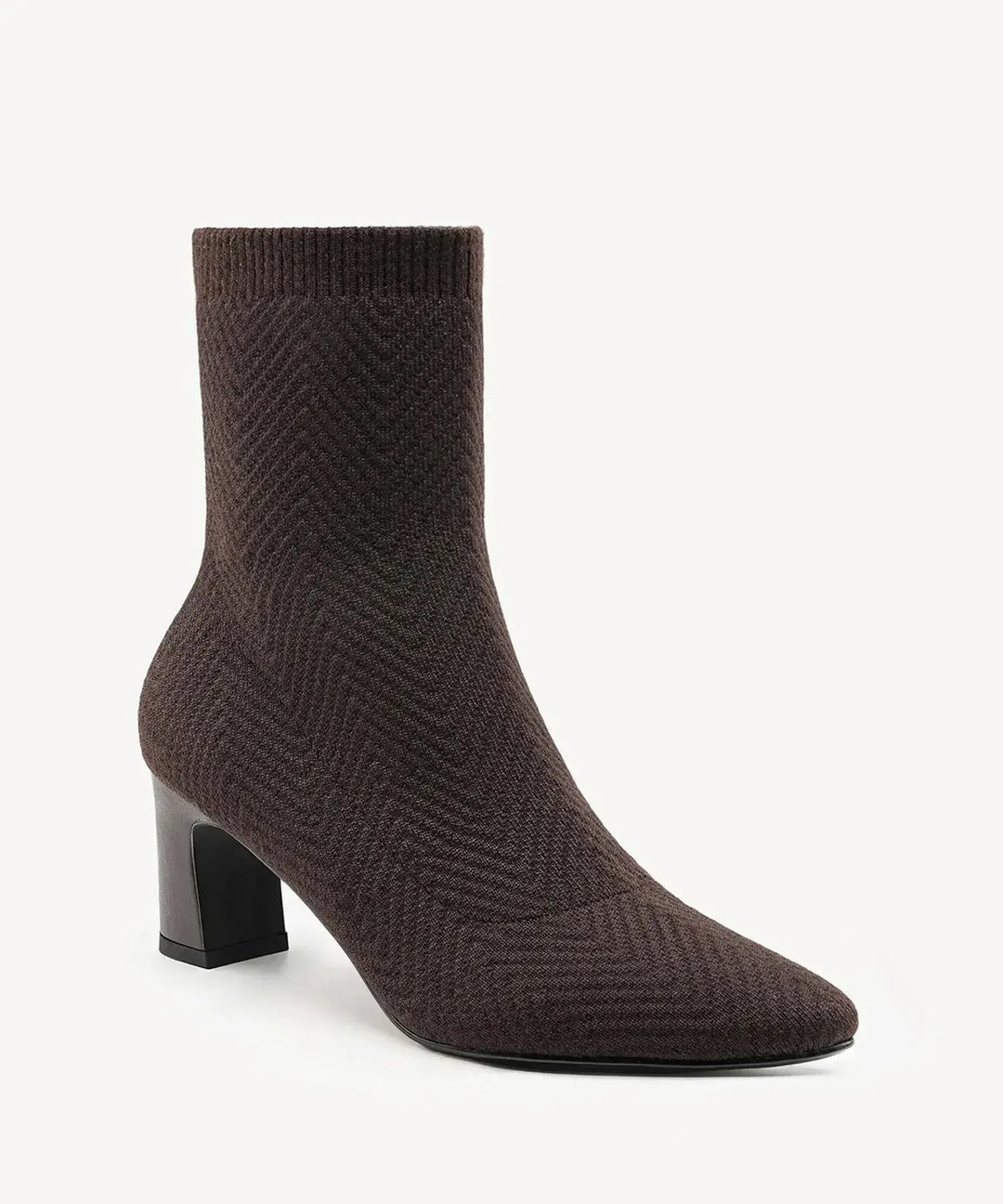 Axelle — Bottine à Talon Femme Chaussette Maille, Nelly Boutique — image 5