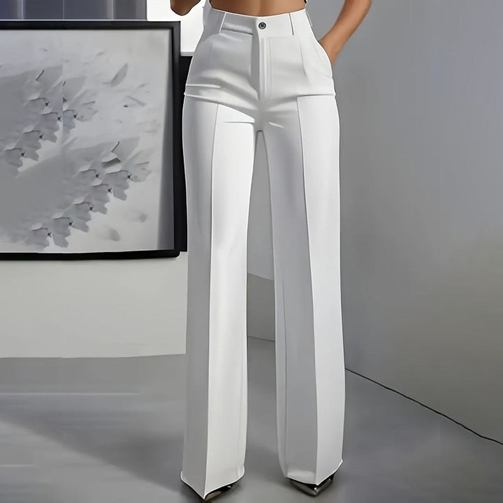 Bénédicte — Pantalon Femme Tailleur Droit Taille Haute, Nelly Boutique — image 3