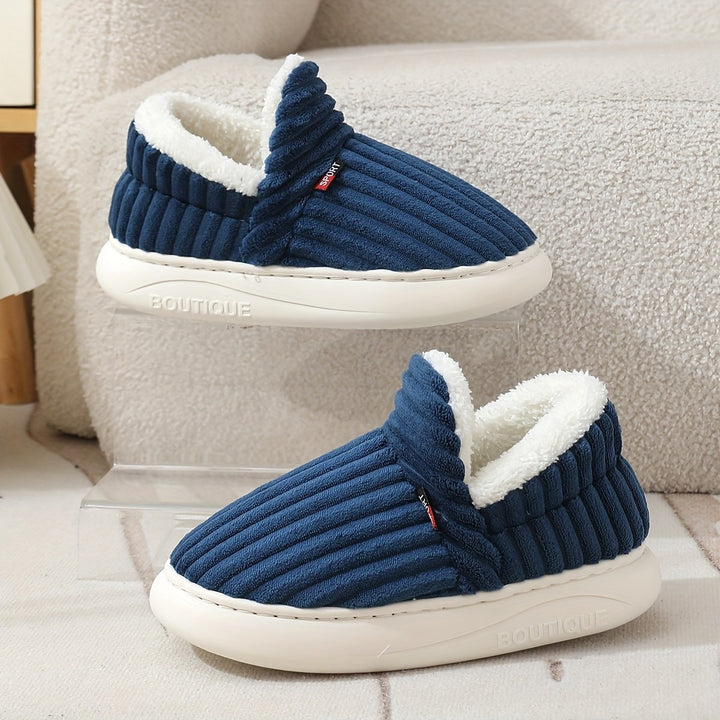 Bertrande — Chaussons Femme Fourrés en Velours Côtelé à Semelle Souple, Nelly Boutique — image 14