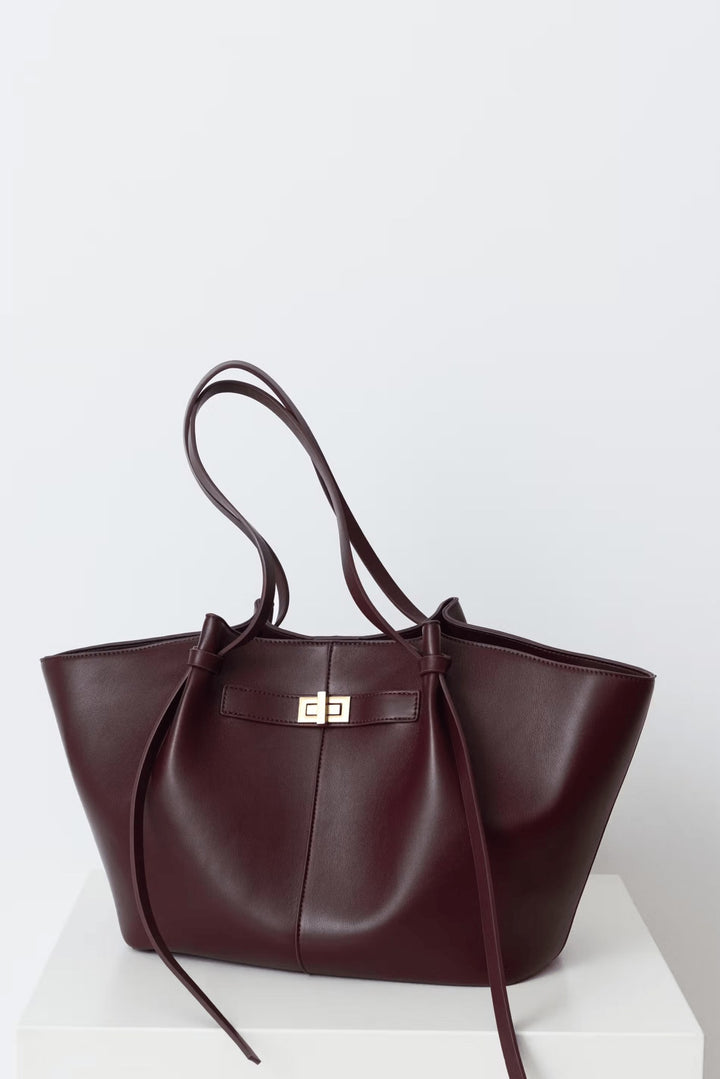Brune — Sac Cabas Chic Femme Doré Grand Format, Nelly Boutique — image 8