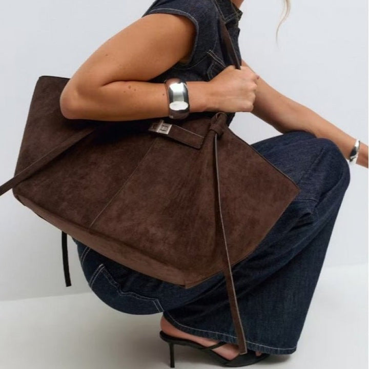 Brune — Sac Cabas Chic Femme Doré Grand Format, Nelly Boutique — image 10