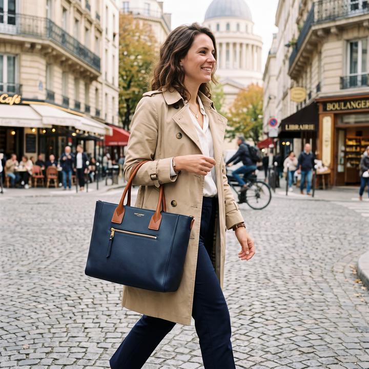 Camille | Cabas Élégant en Cuir