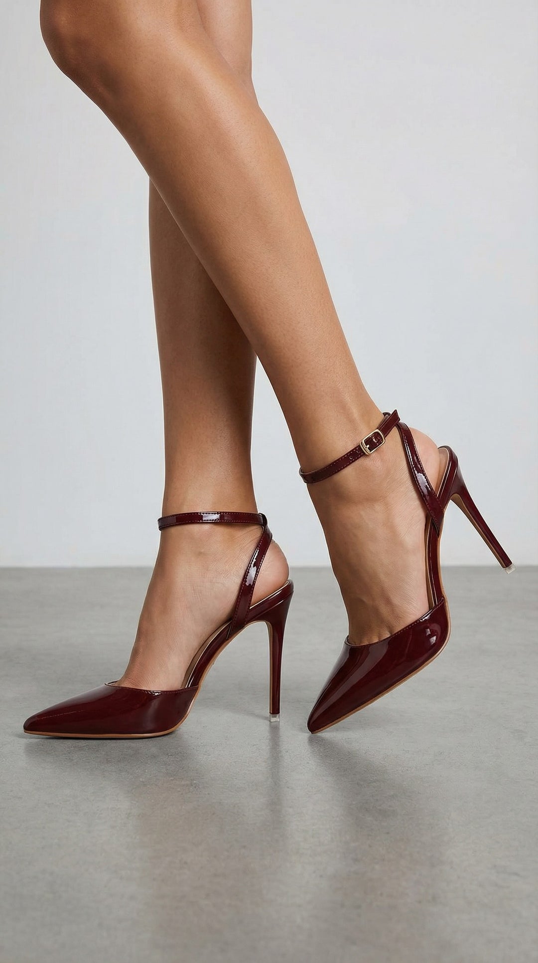 Carole — Escarpin Femme Talon Aiguille Fin Bride Cheville, Nelly Boutique — image 20