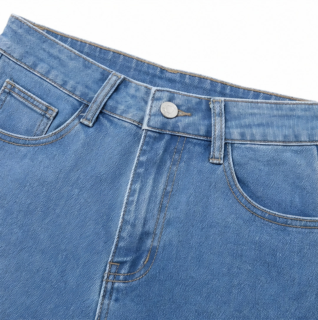 Clémence — Jean Bootcut Femme Taille Haute Stretch, Nelly Boutique — image 6