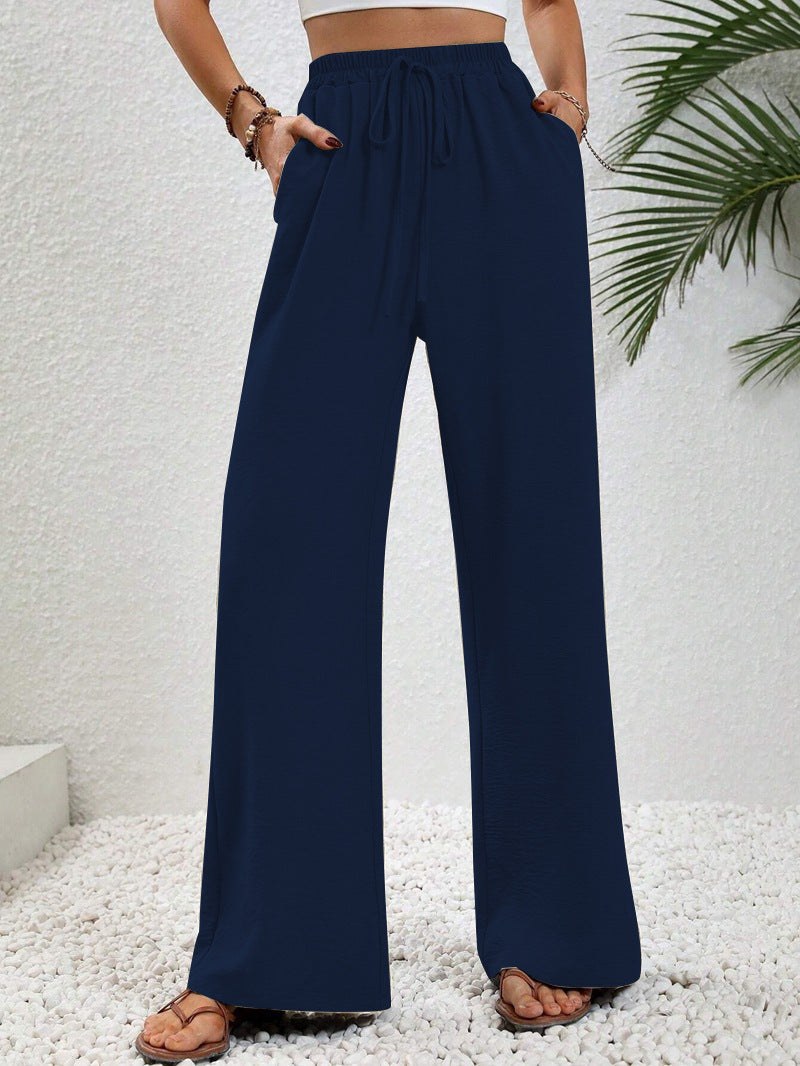 Corinne — Pantalon Femme Fluide Large Poches Taille Élastique, Nelly Boutique — image 12