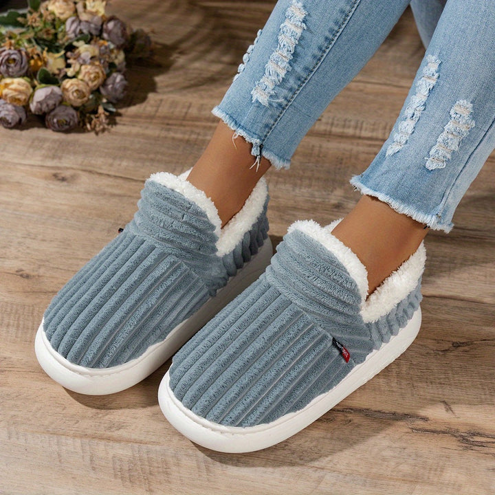 Cunégonde — Chaussons Femme Montants Fourrés en Sherpa, Nelly Boutique — image 16