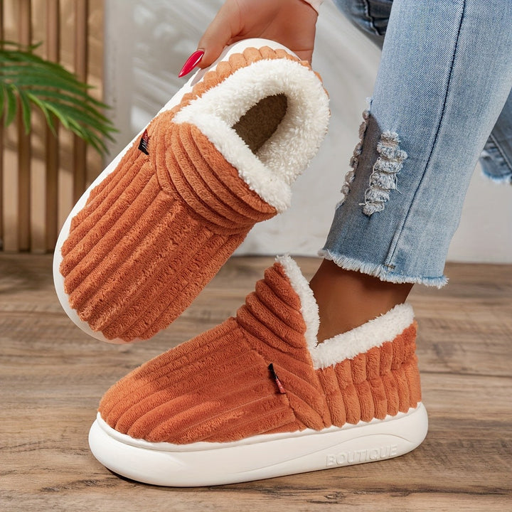 Cunégonde — Chaussons Femme Montants Fourrés en Sherpa, Nelly Boutique — image 29