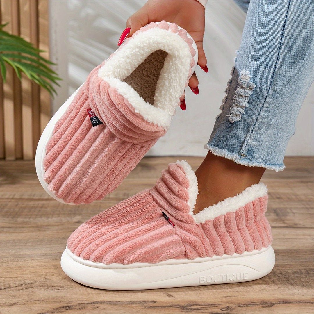Cunégonde — Chaussons Femme Montants Fourrés en Sherpa, Nelly Boutique — image 41