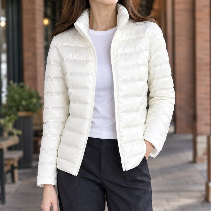 Diane — Doudoune Cintrée Femme Légère Col Montant, Nelly Boutique — image 1