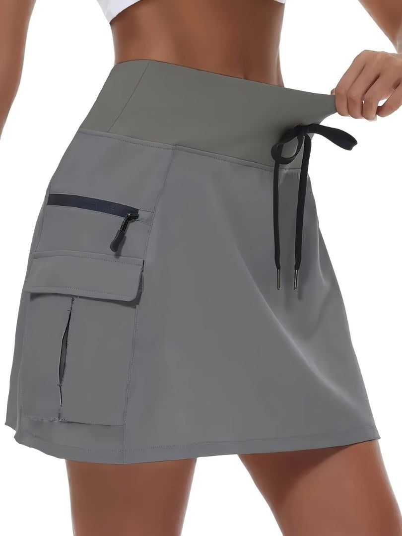 Édith — Jupe Short Femme Plissée Taille Haute Élastique, Nelly Boutique — image 2