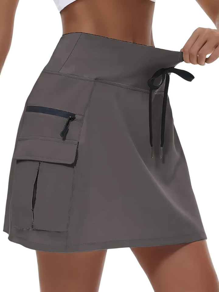 Édith — Jupe Short Femme Plissée Taille Haute Élastique, Nelly Boutique — image 3