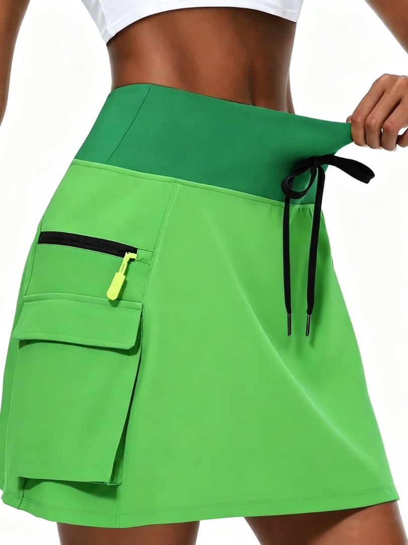 Édith — Jupe Short Femme Plissée Taille Haute Élastique, Nelly Boutique — image 5