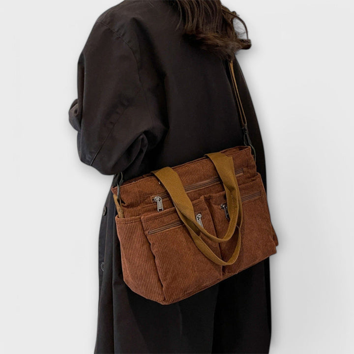 Edwige — Sacs Femme Cabas Velours Côtelé Poches Bandoulière, Nelly Boutique — image 14