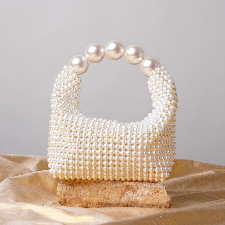 Fleur — Petit Sac à Main Femme Perles Soirée, Nelly Boutique — image 3