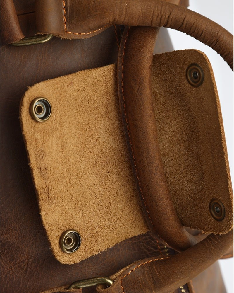 Francine — Sac de Voyage Femme Cuir Bandoulière Poches, Nelly Boutique — image 4