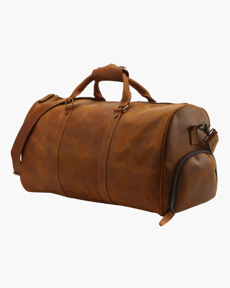 Francine — Sac de Voyage Femme Cuir Bandoulière Poches, Nelly Boutique — image 6