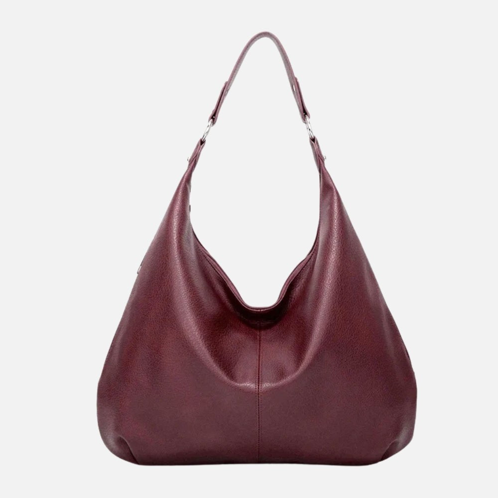 Garance — Grand Sac Hobo Femme Souple Simili Cuir, Nelly Boutique — image 1