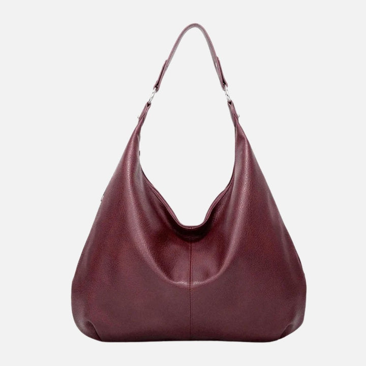 Garance — Grand Sac Hobo Femme Souple Simili Cuir, Nelly Boutique — image 1