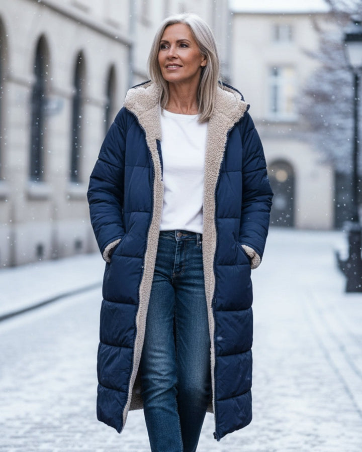 Geneviève — Doudoune Femme Longue Capuche Doublée Polaire, Nelly Boutique — image 19
