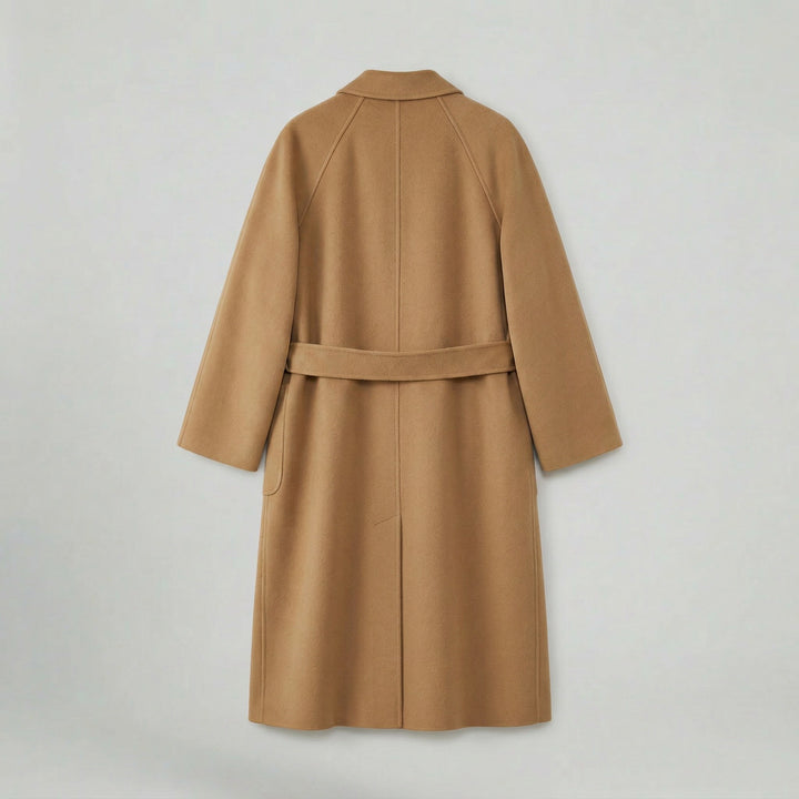 Héloïse — Manteau Laine Femme Long Ceinturé Col Tailleur, Nelly Boutique — image 3
