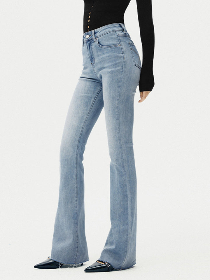 Isabelle — Jean Bootcut Femme Taille Haute Denim Évasé, Nelly Boutique — image 10