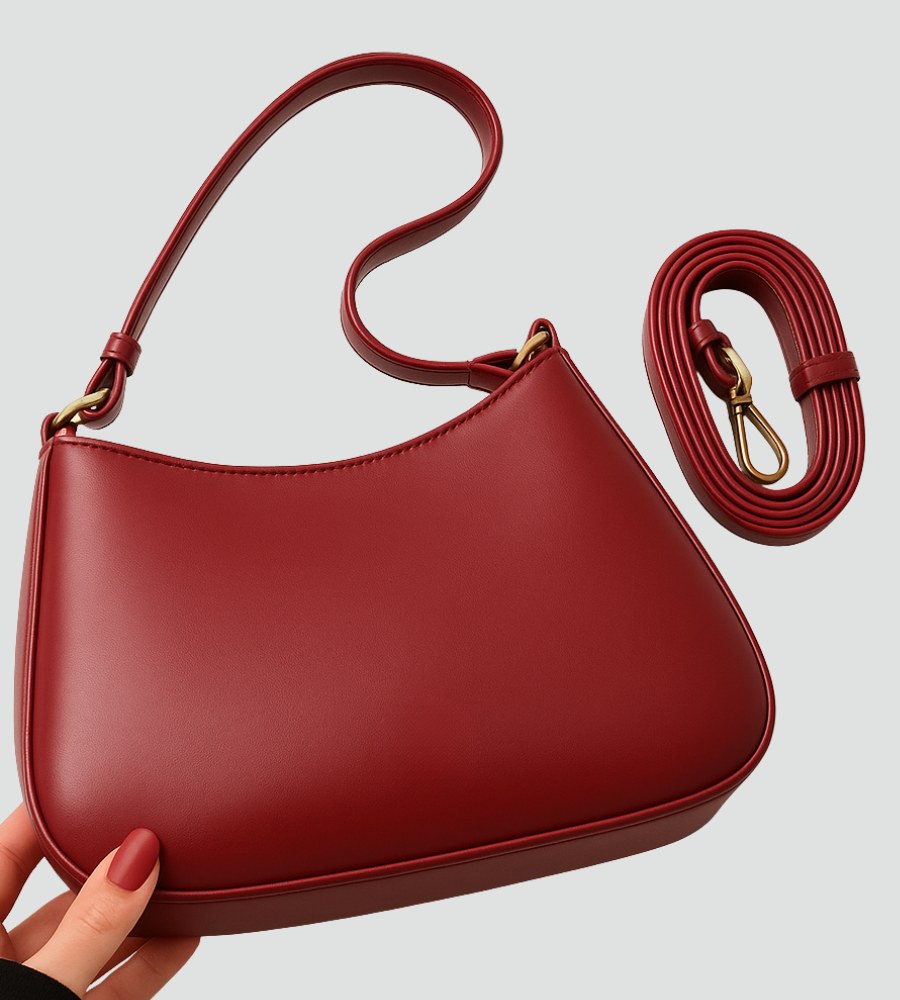 Justine — Petit Sac Bandoulière Femme Porté Épaule Minimaliste, Nelly Boutique — image 1