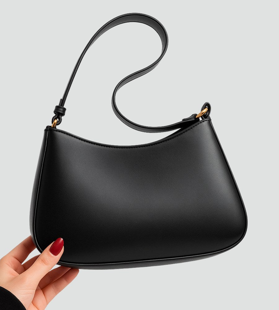 Justine — Petit Sac Bandoulière Femme Porté Épaule Minimaliste, Nelly Boutique — image 2