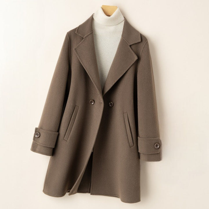 Maëva — Manteau Femme Laine Col Tailleur Boutonné, Nelly Boutique — image 1