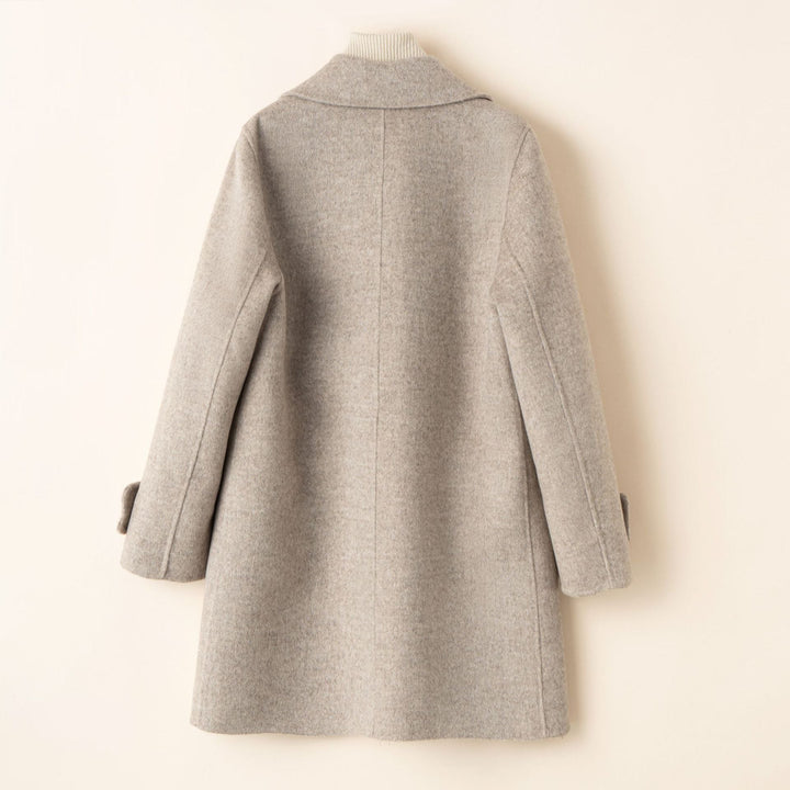 Maëva — Manteau Femme Laine Col Tailleur Boutonné, Nelly Boutique — image 5