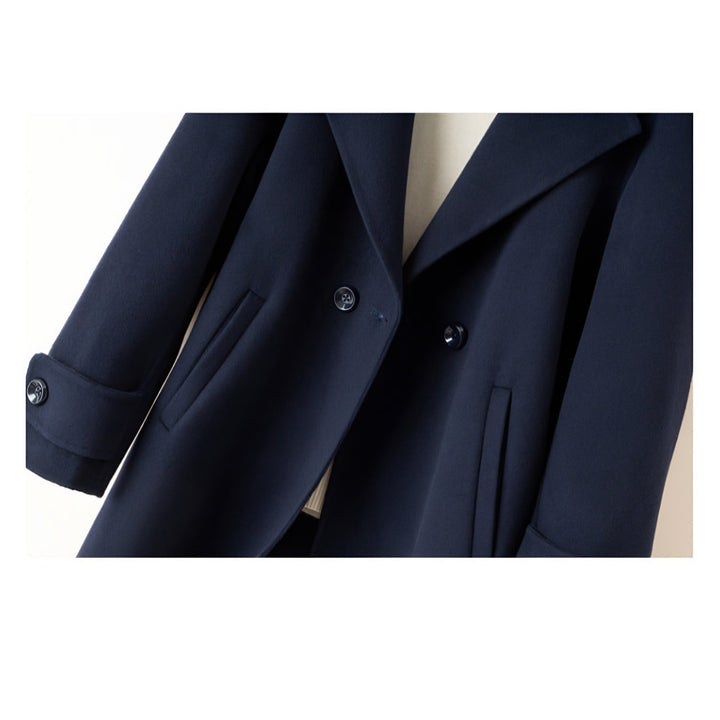 Maëva — Manteau Femme Laine Col Tailleur Boutonné, Nelly Boutique — image 9