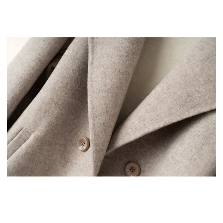 Maëva — Manteau Femme Laine Col Tailleur Boutonné, Nelly Boutique — image 11