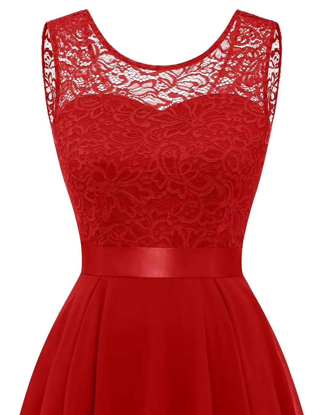 Manon — Robe de Soirée Femme Asymétrique Dentelle, Nelly Boutique — image 11