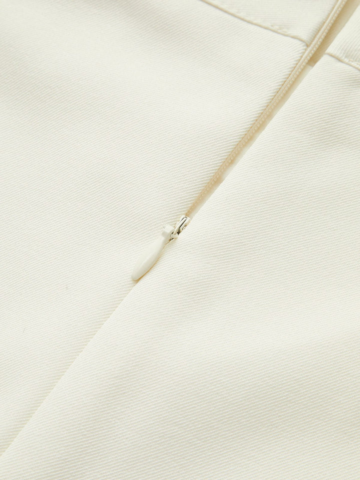 Morgane — Jupe Short Femme Ceinture Fine Trapèze, Nelly Boutique — image 12