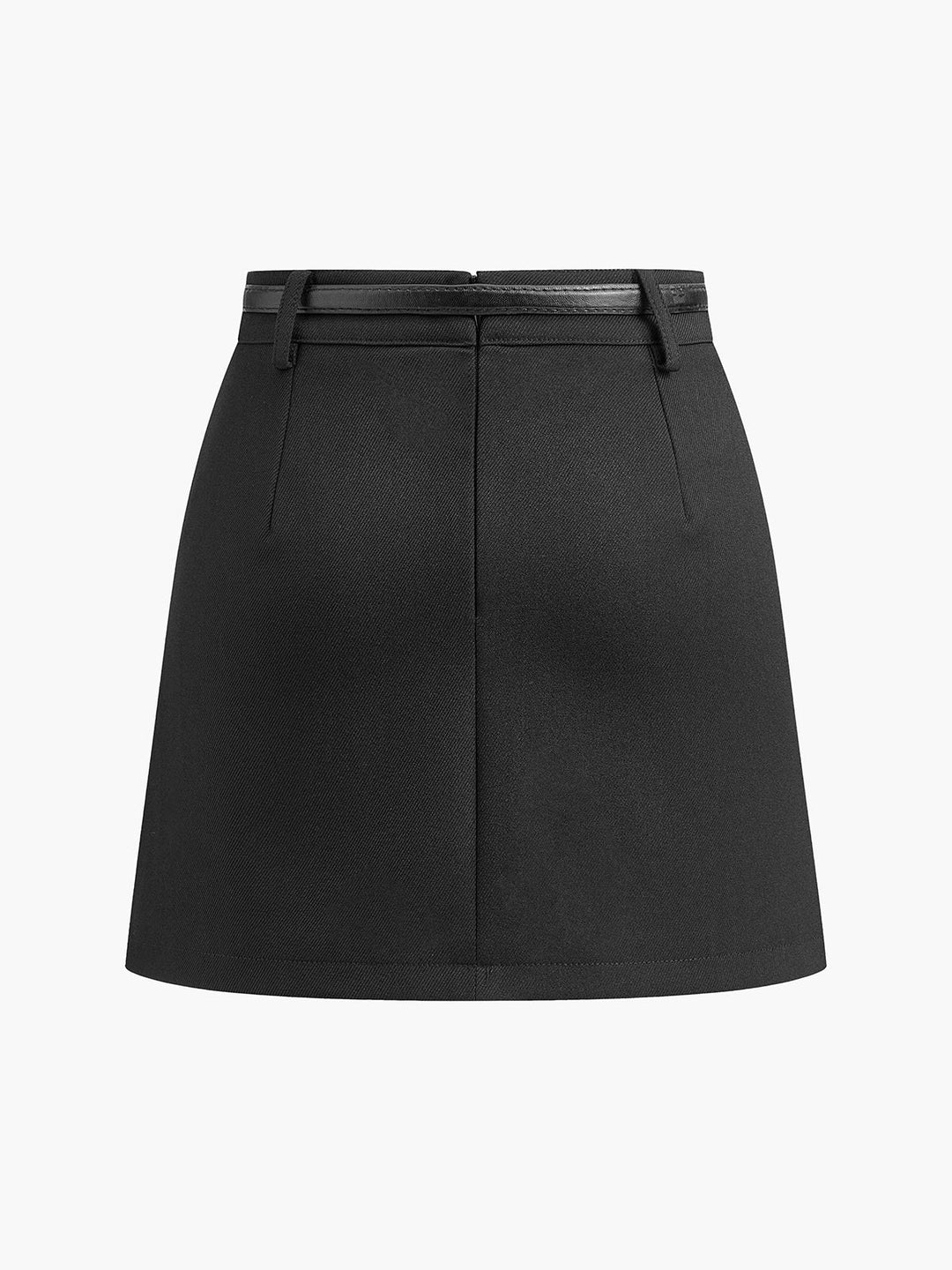 Morgane — Jupe Short Femme Ceinture Fine Trapèze, Nelly Boutique — image 15