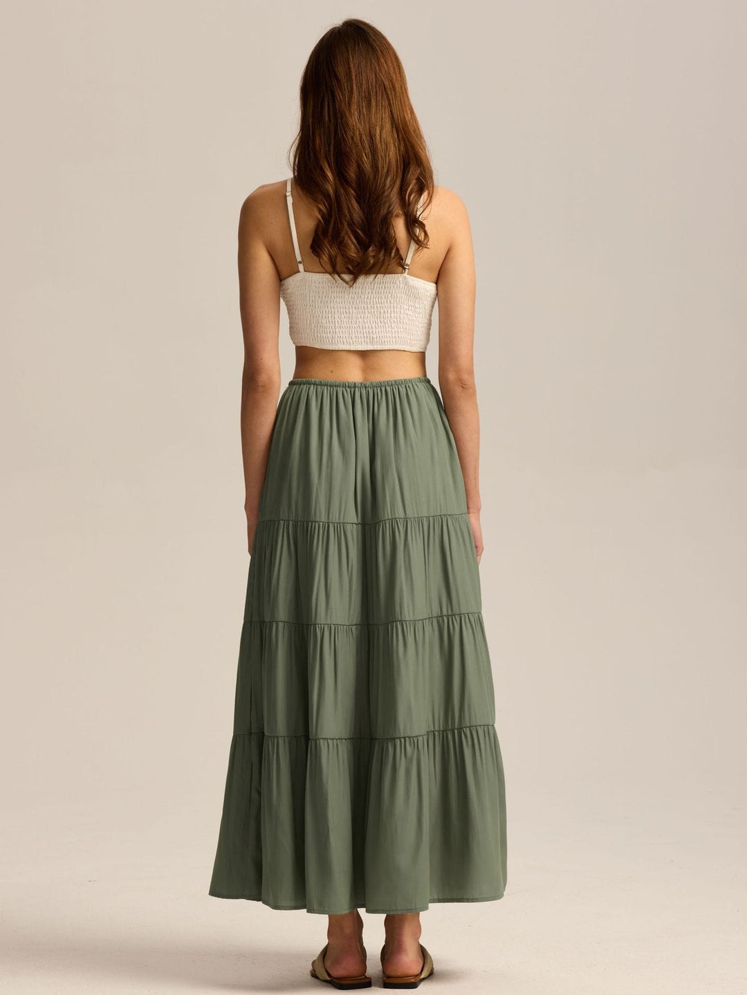 Paulette — Jupe Femme Longue Volants Taille Haute Coton, Nelly Boutique — image 16