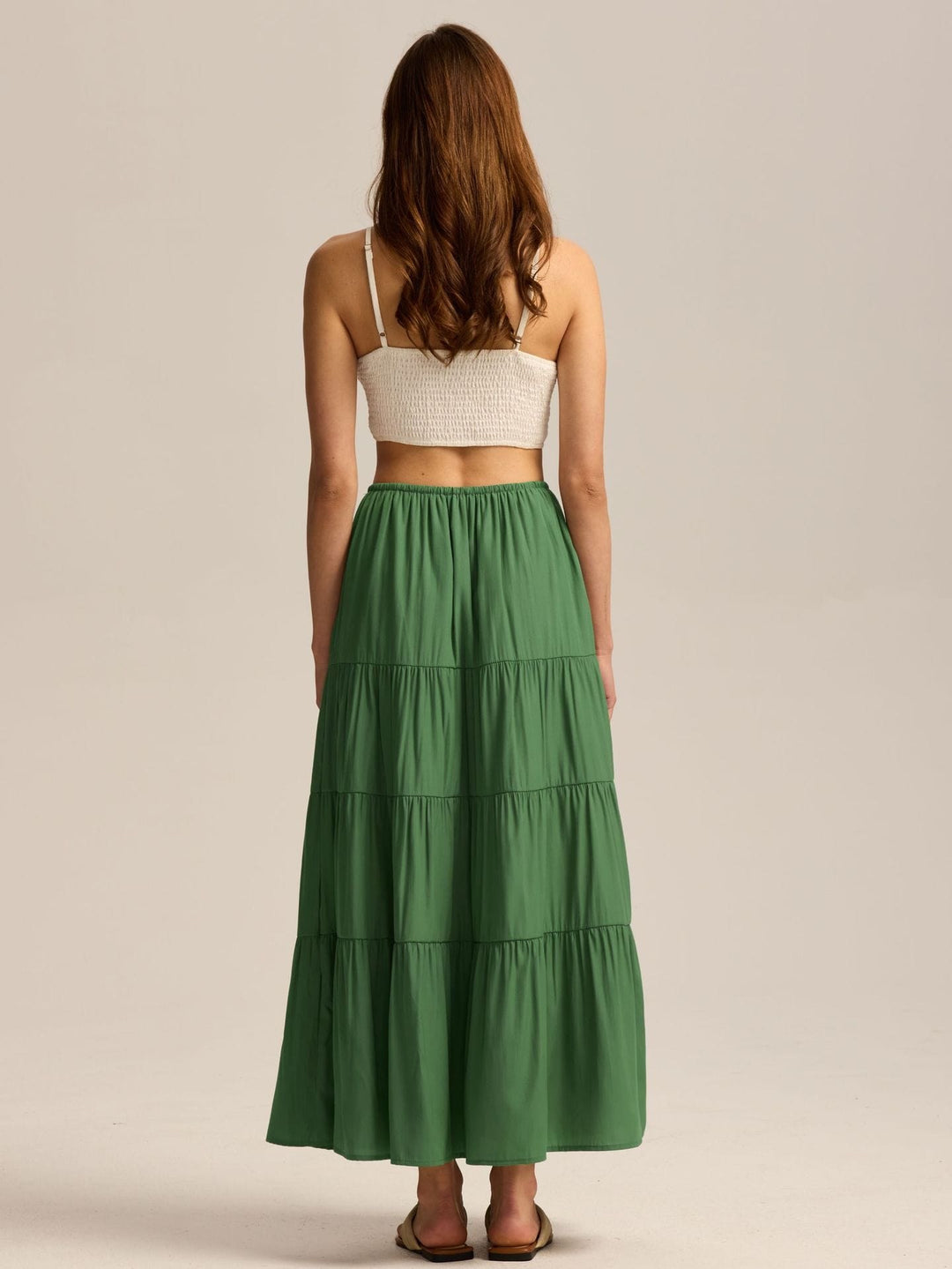 Paulette — Jupe Femme Longue Volants Taille Haute Coton, Nelly Boutique — image 28