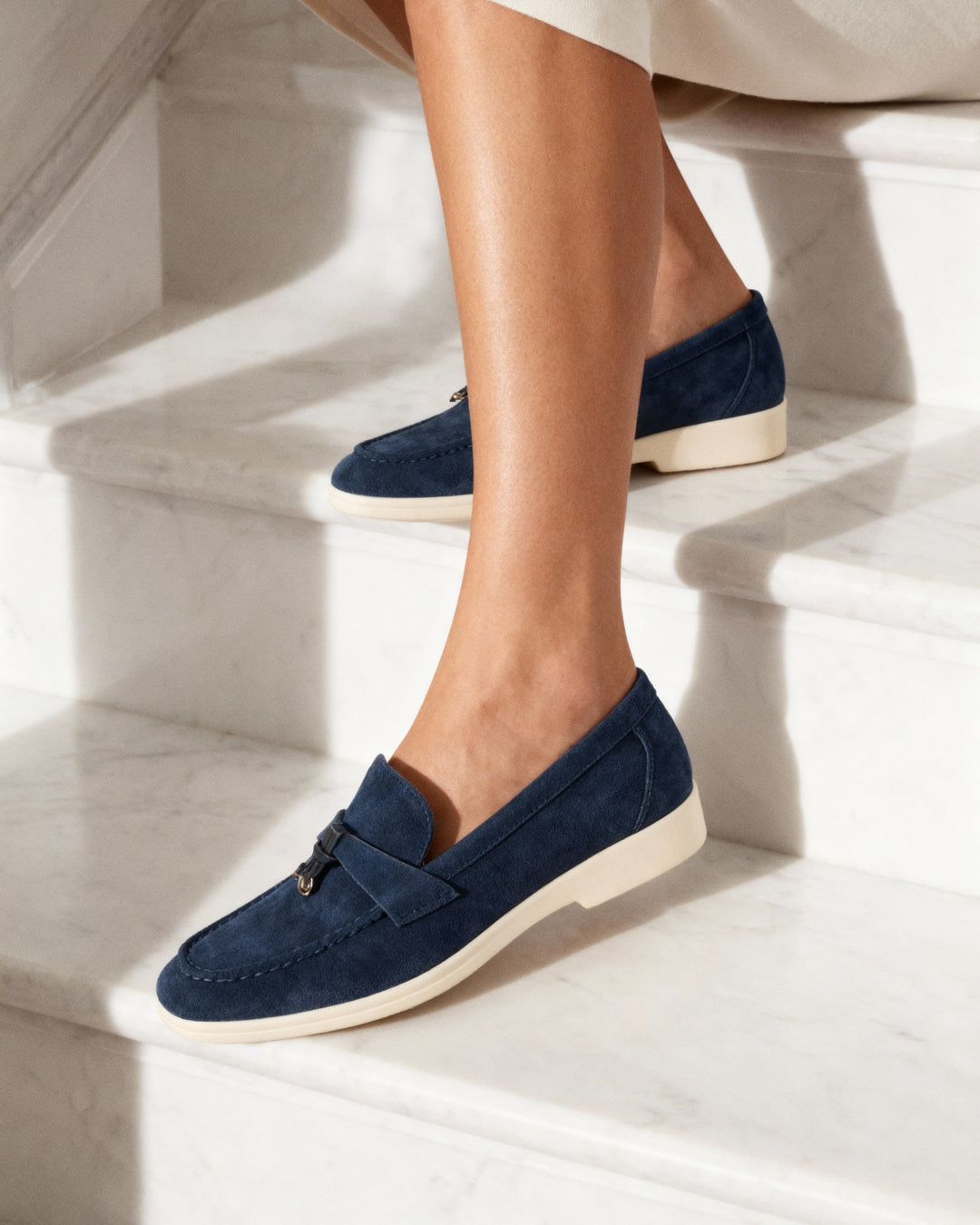 Pénélope — Chaussures Femme Mocassin Daim Sans Lacets, Nelly Boutique — image 9