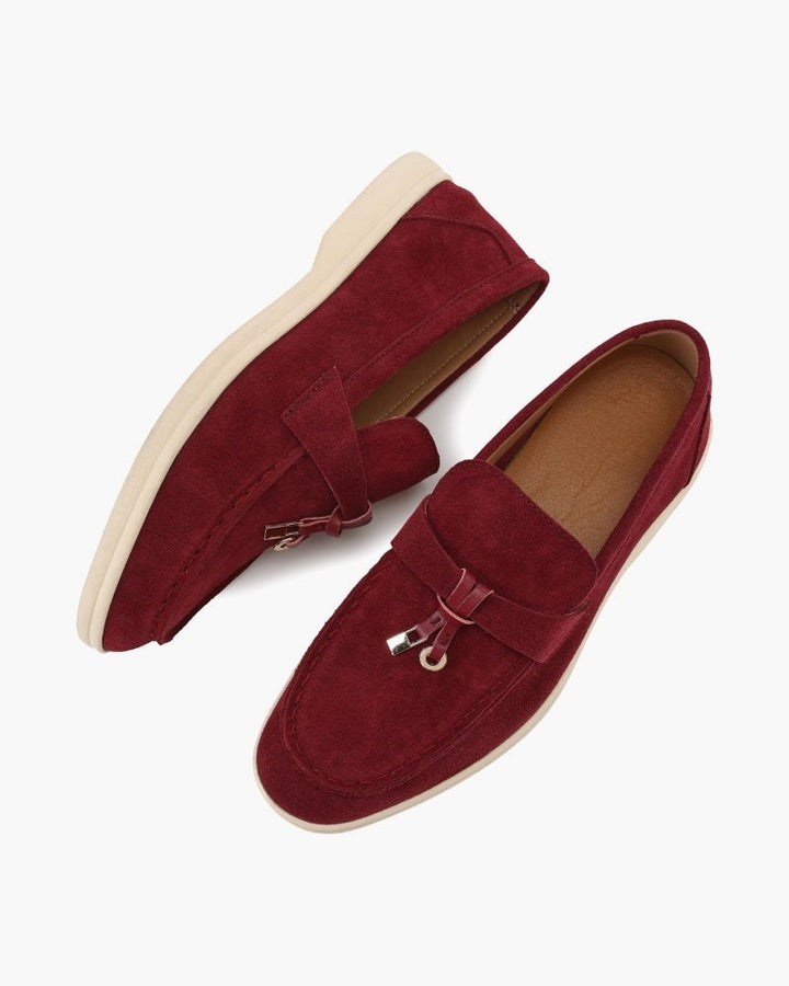 Pénélope — Chaussures Femme Mocassin Daim Sans Lacets, Nelly Boutique — image 17