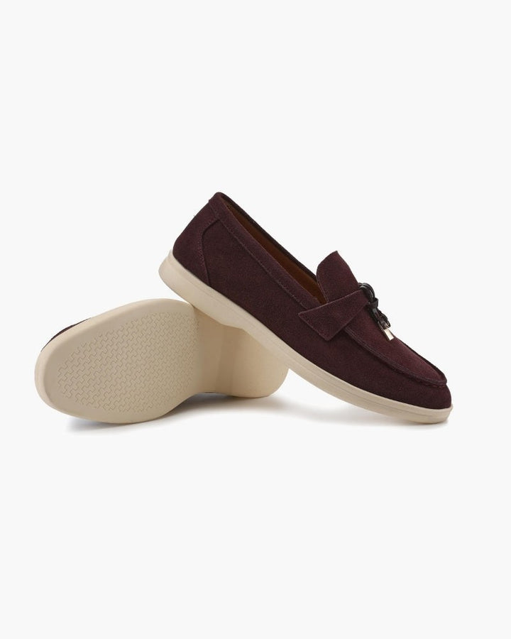 Pénélope — Chaussures Femme Mocassin Daim Sans Lacets, Nelly Boutique — image 19