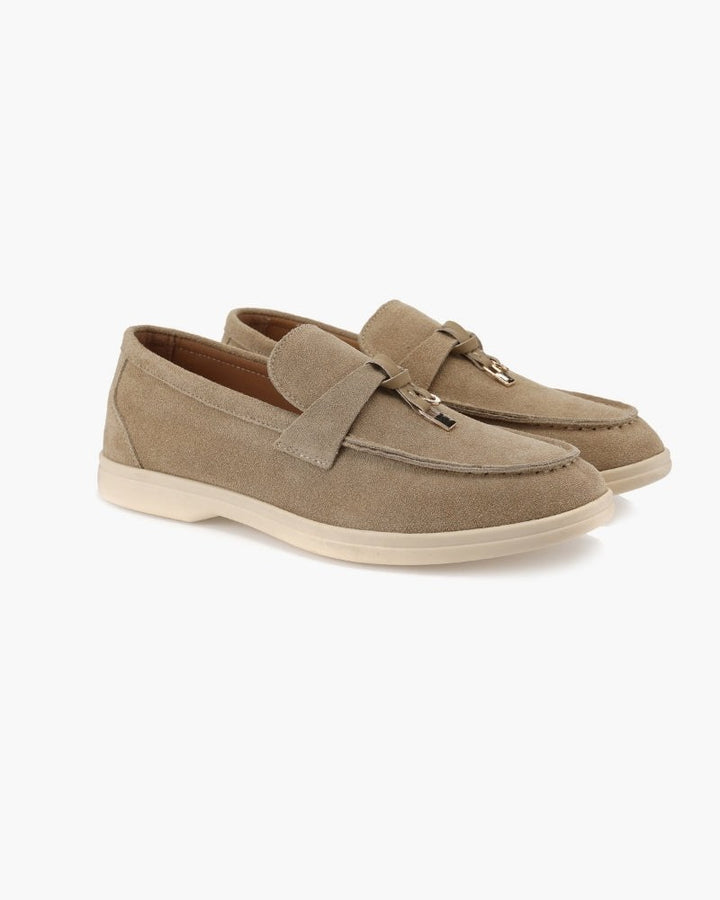 Pénélope — Chaussures Femme Mocassin Daim Sans Lacets, Nelly Boutique — image 22