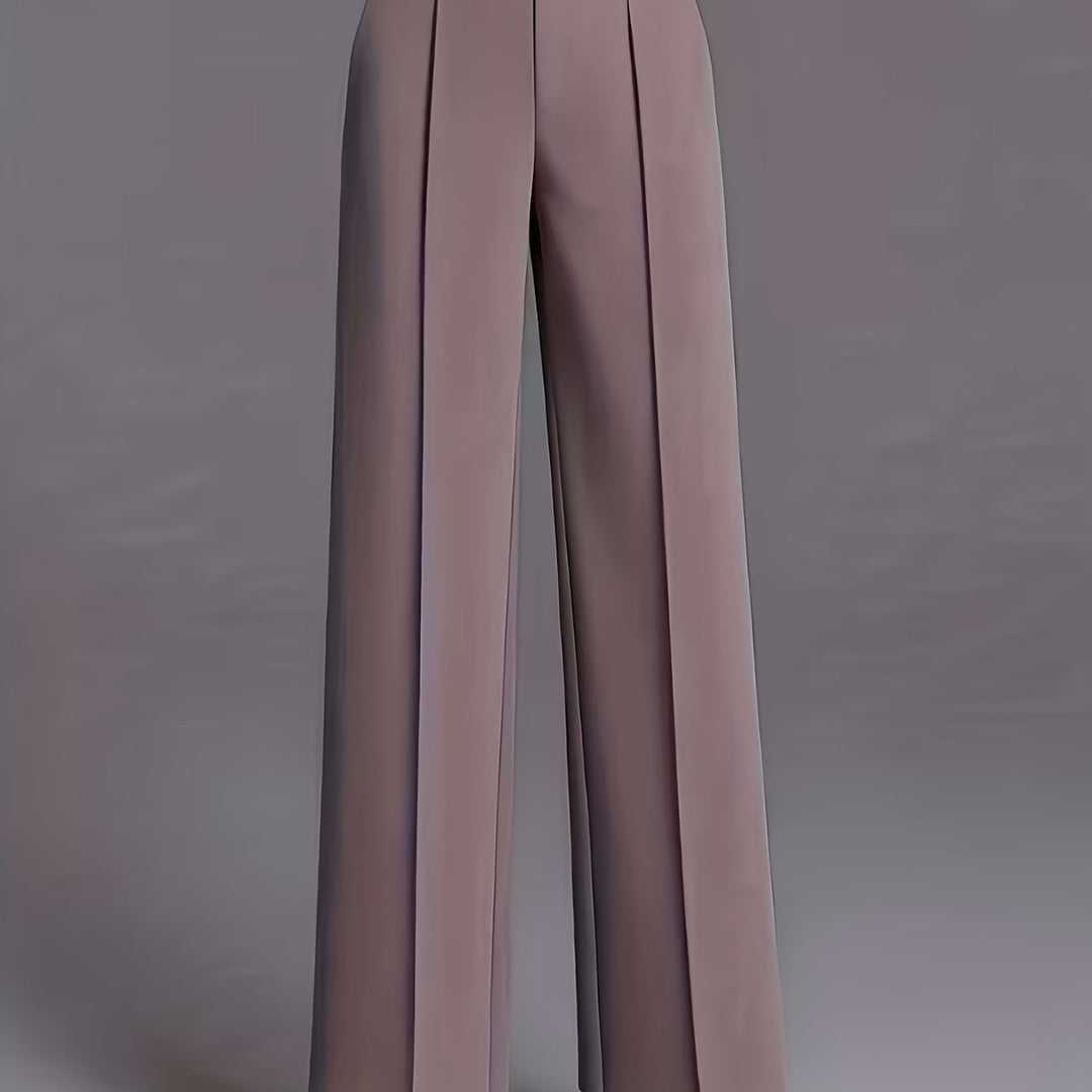 Sandrine — Pantalon Femme Large Taille Haute Fluide, Nelly Boutique — image 70