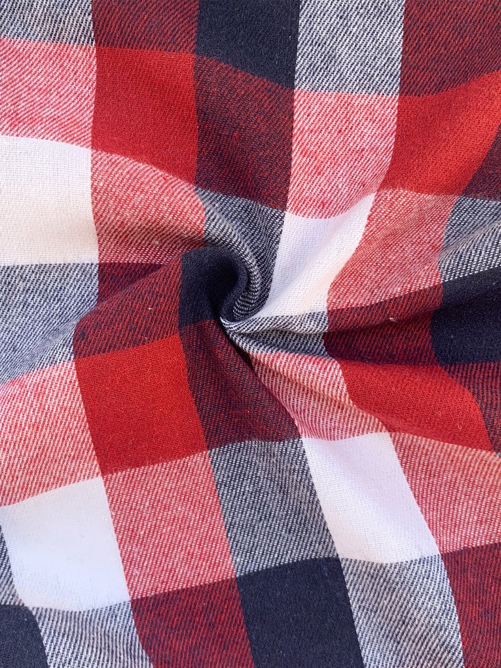 Solange — Chemise à Carreaux Femme Flanelle Coupe Ample, Nelly Boutique — image 5