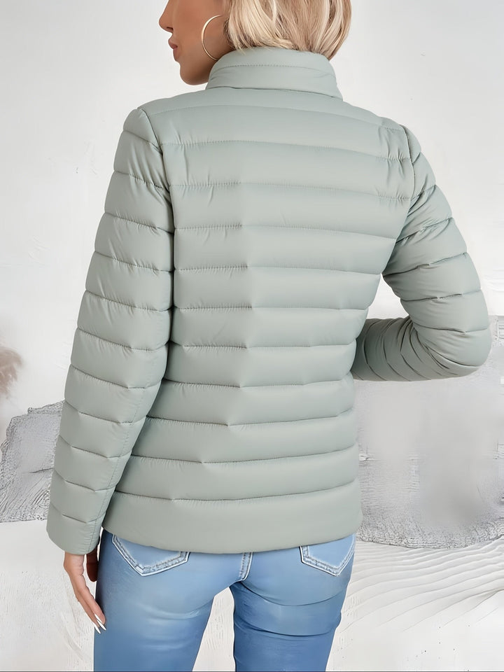 Véronique — Doudoune Femme Légère Col Montant Zippé, Nelly Boutique — image 2