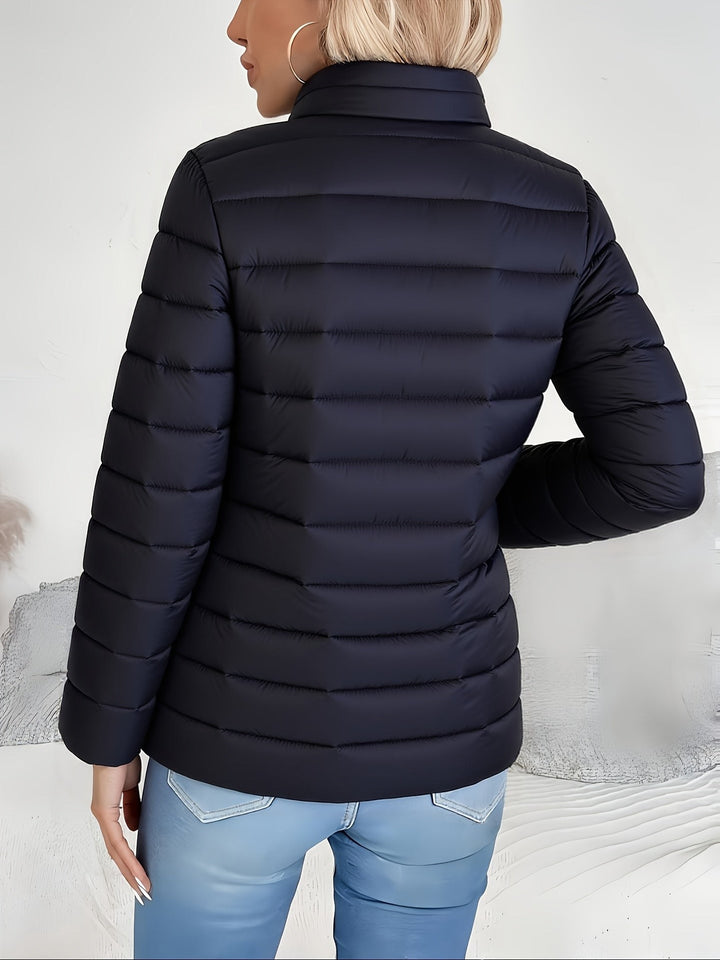 Véronique — Doudoune Femme Légère Col Montant Zippé, Nelly Boutique — image 10